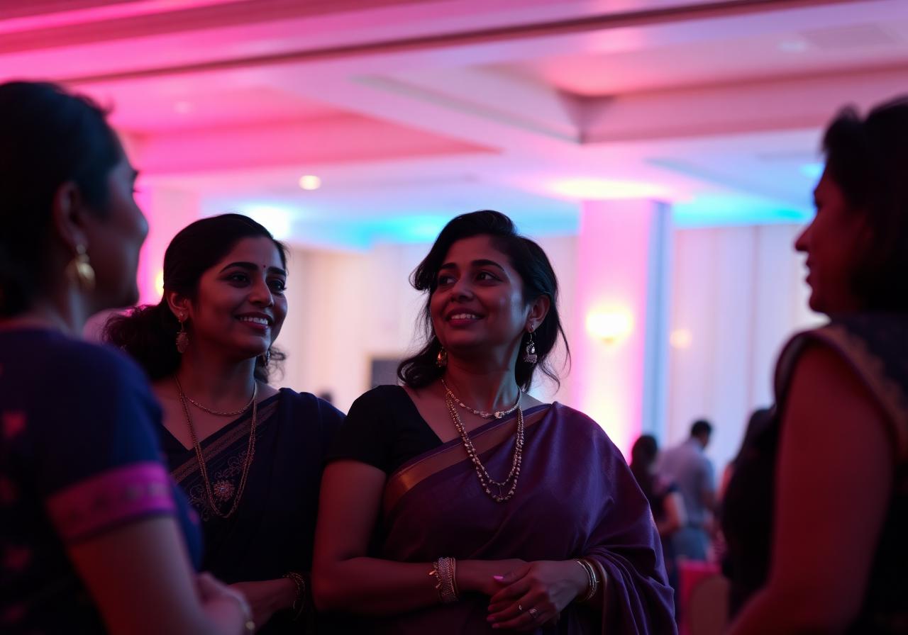 Inner Wheel Samarpan members in conversation